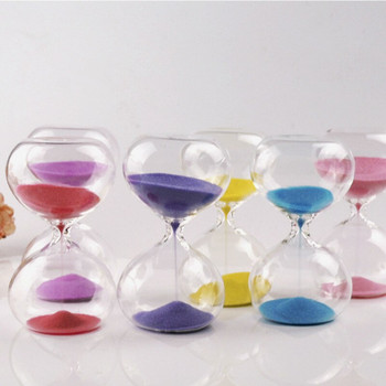 9 цветно стъкло, пясъчен часовник, моден домашен декор, рожден ден, 3/5 минути любов, подарък за Свети Валентин Ampulheta Reloj De Arena