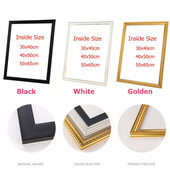 Vanjski okvir za diy platno uljane slike po brojevima drveni okvir zidni dijamantni okvir za slike s vezom Okvir za fotografije