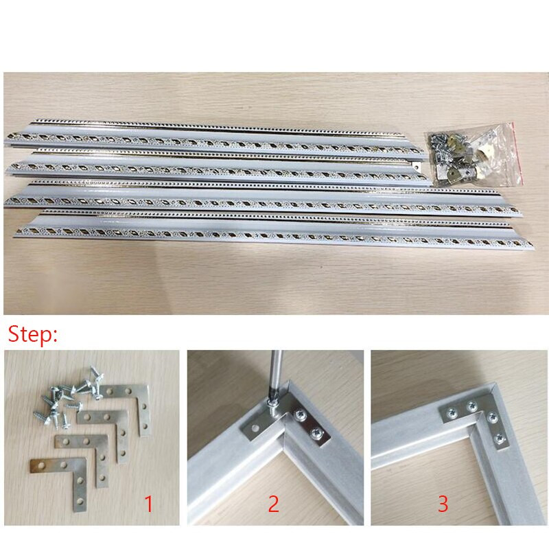 Външна рамка за направи си сам платно маслена живопис по номера дървена рамка стена Диамантена живопис бродерия рамка за картина Рамка за снимка