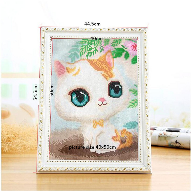Външна рамка за направи си сам платно маслена живопис по номера дървена рамка стена Диамантена живопис бродерия рамка за картина Рамка за снимка