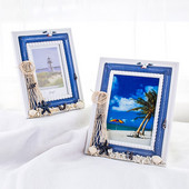Retro 6 colių Viduržemio jūros stiliaus Kūrybiškas nuotraukų rėmelis Papuošalai Namų aksesuarai Rėmeliai Nuotraukų rėmeliai Paveikslų rėmeliai
