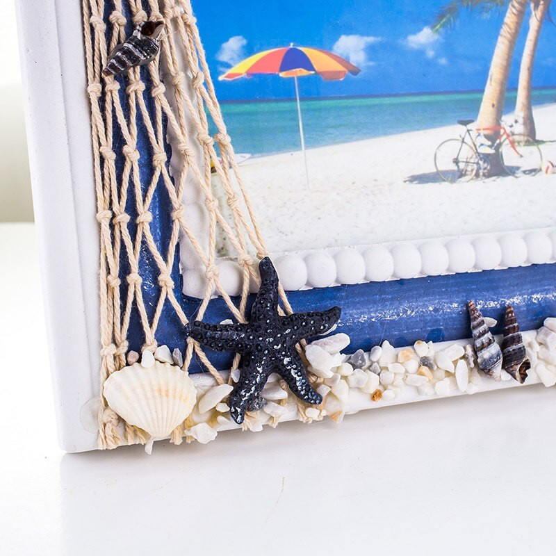 Retro 6 colių Viduržemio jūros stiliaus Kūrybiškas nuotraukų rėmelis Papuošalai Namų aksesuarai Rėmeliai Nuotraukų rėmeliai Paveikslų rėmeliai