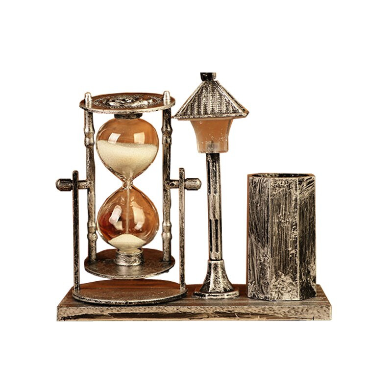 Copii clepsidra ceas cu nisip cronometrul de bucătărie vintage clepsidra decor birou pentru studenți lumina de noapte suveniruri cadouri de aniversare