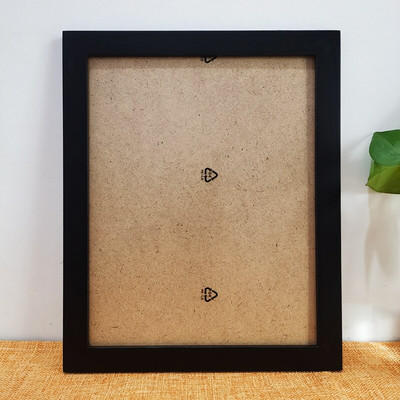 Fakeret klasszikus képkeret 9x13 13x18 21x30cm plexiüveg belül fekete fehér fa színű asztali fa képkeret