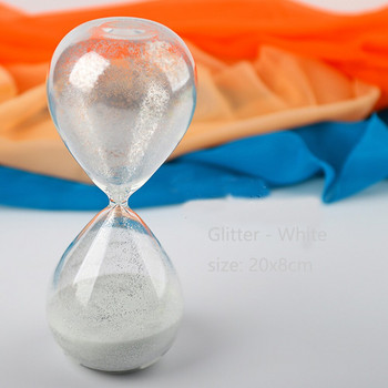 Симпатичен блестящ пясъчен часовник Таймер Креативни пясъчни часовници за подарък за рожден ден Пайети Пясъчен часовник Декорация Занаяти Орнамент Изящно бюро