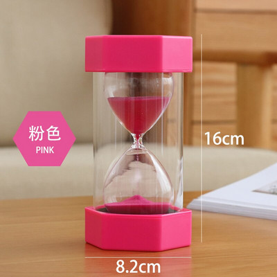 Homokóra 3-60 perces Homokóra Óra Műanyag homoküveg 60 perces 15 20 Időzítés Otthoni dekorációs kiegészítők Gyermekajándékok