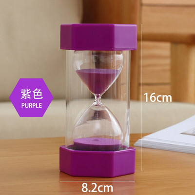 Homokóra 3-60 perces Homokóra Óra Műanyag homoküveg 60 perces 15 20 Időzítés Otthoni dekorációs kiegészítők Gyermekajándékok