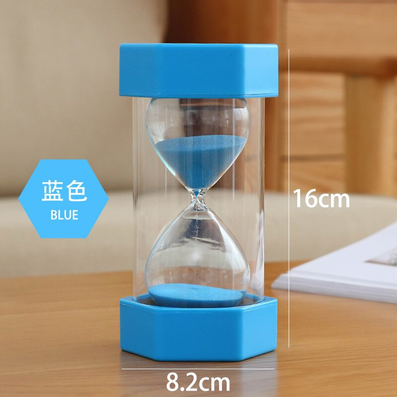 Homokóra 3-60 perces Homokóra Óra Műanyag homoküveg 60 perces 15 20 Időzítés Otthoni dekorációs kiegészítők Gyermekajándékok