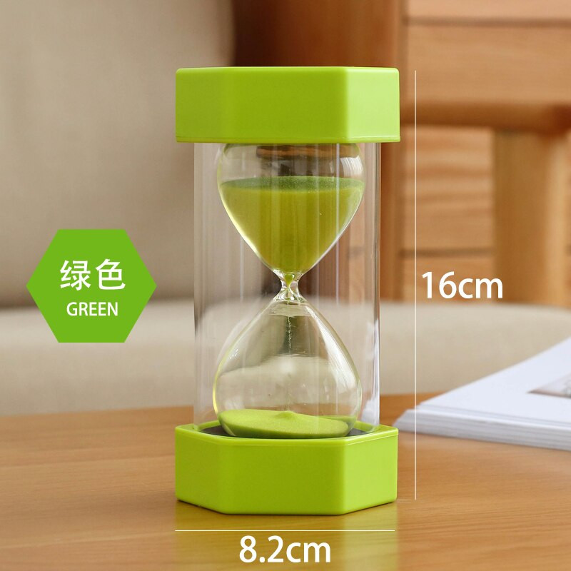 Homokóra 3-60 perces Homokóra Óra Műanyag homoküveg 60 perces 15 20 Időzítés Otthoni dekorációs kiegészítők Gyermekajándékok
