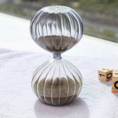 45 minutės pusiau purškiamas sferinis smėlio laikrodis laikmatis Jūros smėlio laikrodis Svetainė Vyno spintelė Studija Namų puošmena Dovanų stalas Mažas O