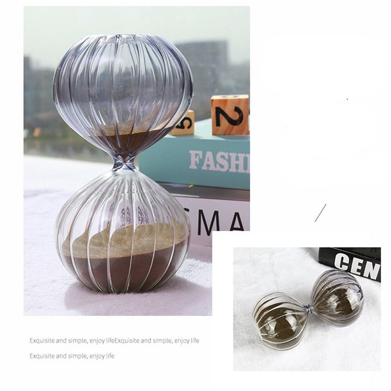 45 minutės pusiau purškiamas sferinis smėlio laikrodis laikmatis Jūros smėlio laikrodis Svetainė Vyno spintelė Studija Namų puošmena Dovanų stalas Mažas O