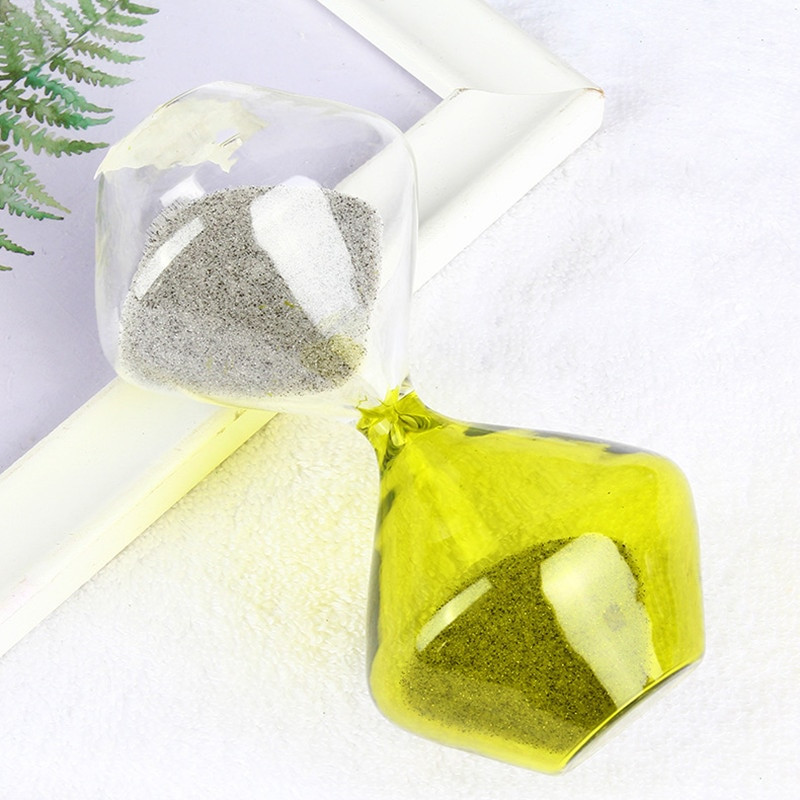 5 minučių lempos gaubto formos smėlio laikrodis kūrybingas dvispalvis stalinis laikmatis Dekoratyvinis smėlio laikrodžio papuošalai Laiko valdymo įrankis