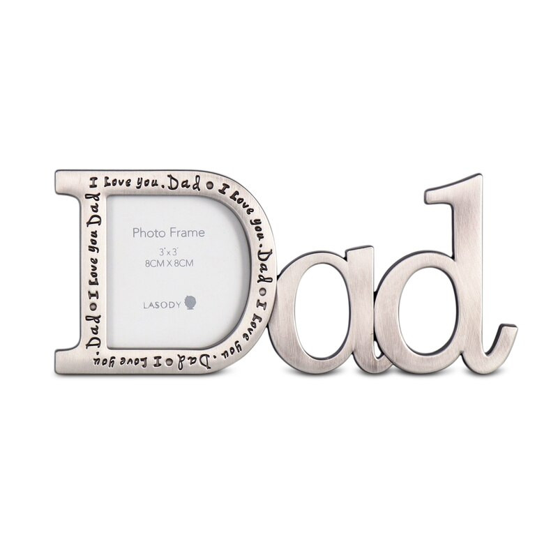 A LASODY apa képkeret 2,75 x 3 hüvelykes fényképet tartalmaz Nagyszerű ajándék Apák napjára születésnapra Karácsonyi ajándékok otthoni dekorációs díszek