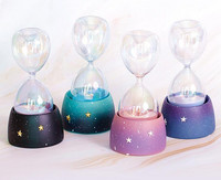 Kūrybingos smėlio laikrodžio smėlio laikrodžio dovanos kaip subtilios namų puošmenos