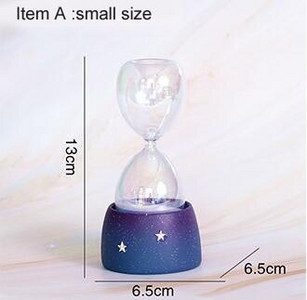 Kūrybingos smėlio laikrodžio smėlio laikrodžio dovanos kaip subtilios namų puošmenos