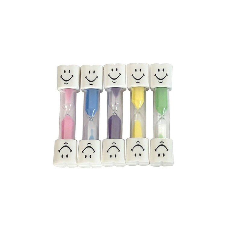 Didmeninė prekyba 3 minutėmis šypsenėlių smėlio laikrodis vaikams, švenčiamas mažas smėlio laikrodis Laikmatis Dovana Kūrybinis laiko piltuvas