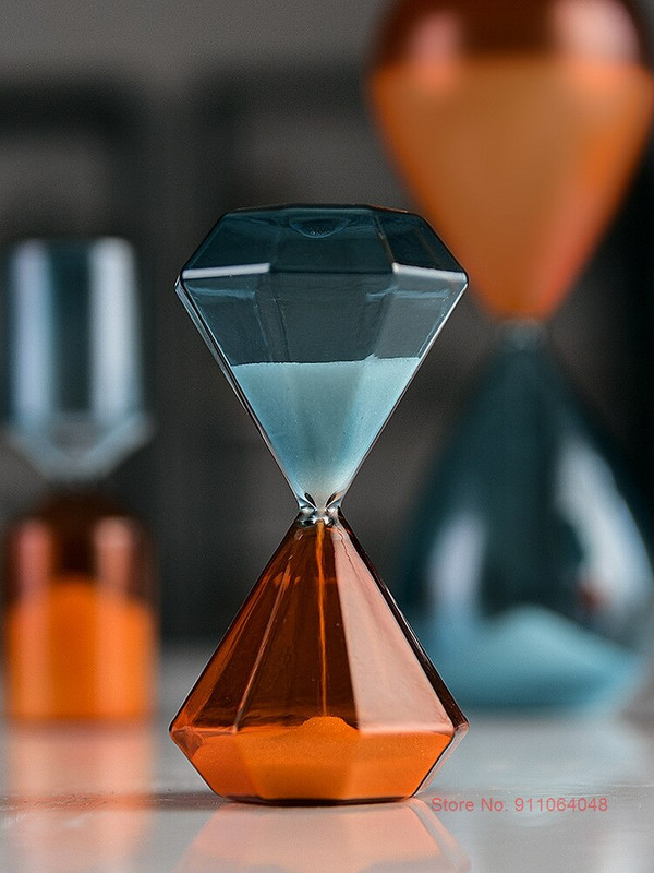 Cilindrinis dvispalvis stiklas smėlio laikrodis 5 minutės laiko laikmatis Vaikai kūrybingi vaikų dantų šepetėlio laikmatis Puikus moksleivio prizas