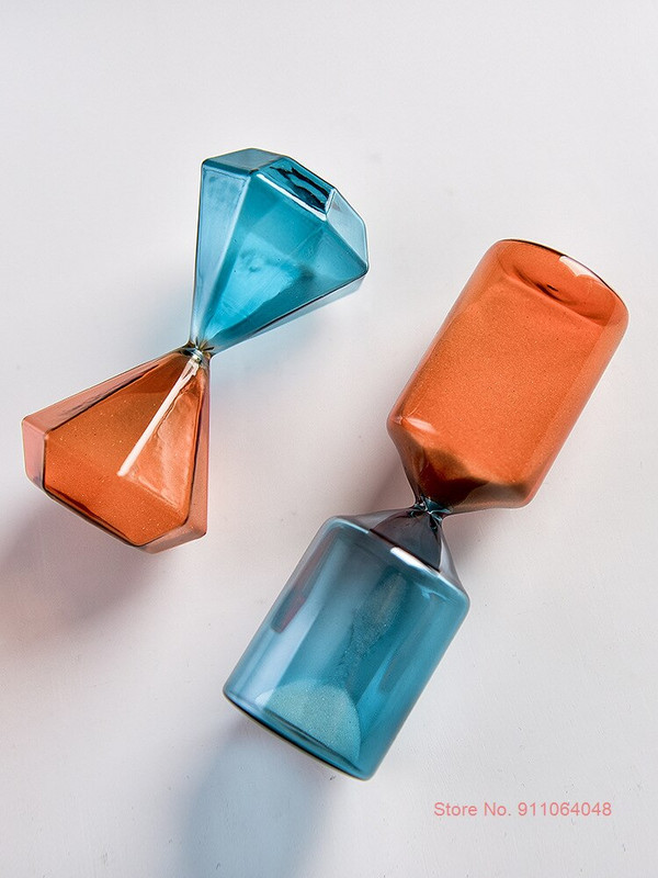 Cilindrinis dvispalvis stiklas smėlio laikrodis 5 minutės laiko laikmatis Vaikai kūrybingi vaikų dantų šepetėlio laikmatis Puikus moksleivio prizas