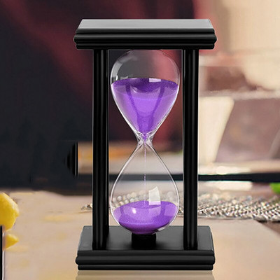 Prekrasan set pješčanog sata 15/30 minuta, opcija kućnog pješčanog sata Ukrasi za kućnu upotrebu za djecu/hotel/kafić/restoran