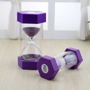 Creative 5/10/15/20/30 λεπτά Sandglass Sand Clock Watch Egg Timer Kitchen Supplies Kid Game Δώρο Διακόσμηση γραφείου σπιτιού