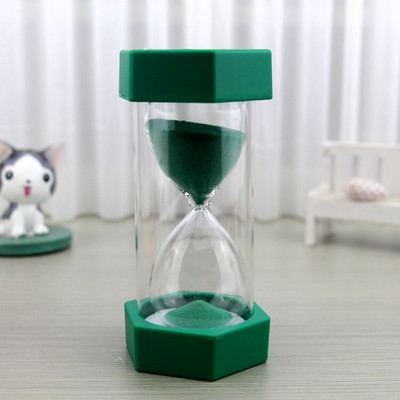 Creativ 5/10/15/20/30 min Clepsidra de nisip Ceas de nisip Ceas Ou Bucătărie Temporizator de consumabile Cadou pentru jocuri pentru copii Home Office Decor