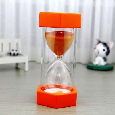 Creativ 5/10/15/20/30 min Clepsidra de nisip Ceas de nisip Ceas Ou Bucătărie Temporizator de consumabile Cadou pentru jocuri pentru copii Home Office Decor