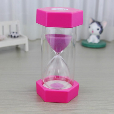 Creativ 5/10/15/20/30 min Clepsidra de nisip Ceas de nisip Ceas Ou Bucătărie Temporizator de consumabile Cadou pentru jocuri pentru copii Home Office Decor