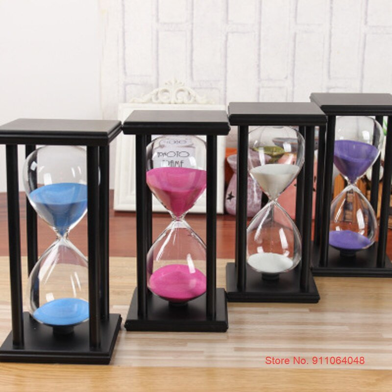 Colorul Smėlio medinis smėlio laikrodis Kūrybiška virtuvė Dinaminis smėlis 15 minučių Laikmatis Viešbutis Restoranas Rašomasis Laikrodis Studijų Stalo laikrodis