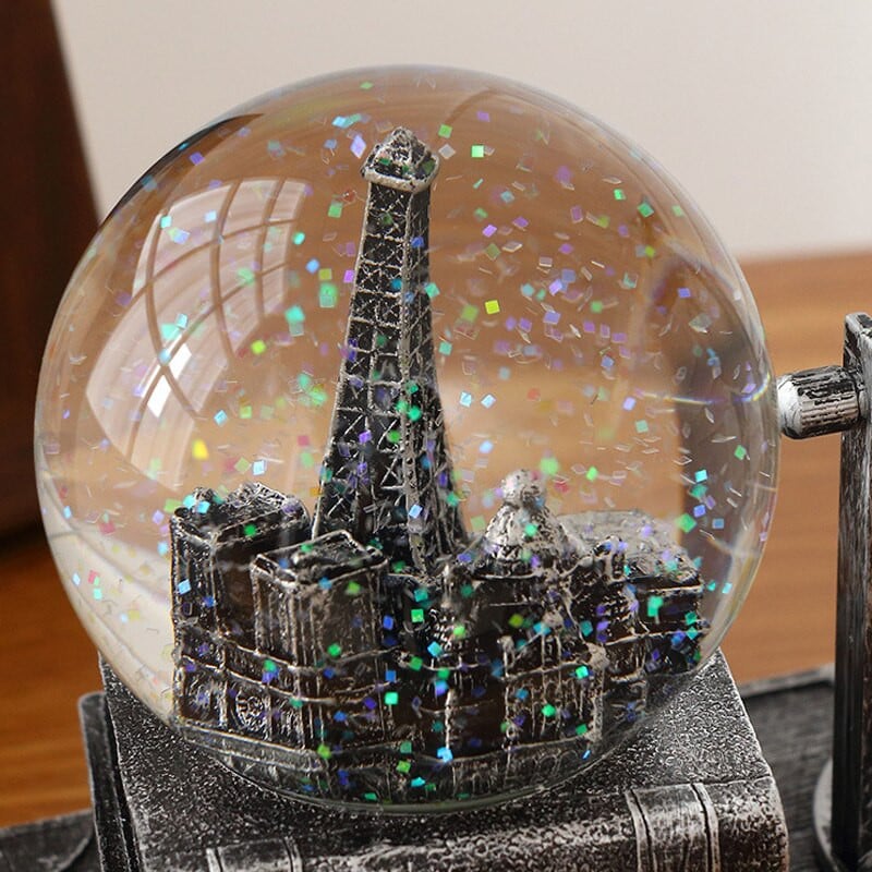 Retro krištolinis rutulys smėlio laikrodžio laikmatis Kūrybinis dekoravimas Vyno spintelė Svetainė Namai Stalviršio dekoro namų apyvokos daiktai