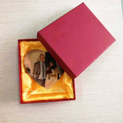 1 vnt Naujovės vestuvių krištolinio stiklo nuotraukų rėmelis Meilės ekranas „Pasidaryk pats“ individualizuota vaiko gimtadienio dovana namų dekoras Foto Montuur