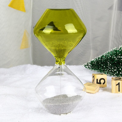 5 perces lámpabúra homokóra gyerekeknek időgazdálkodási eszköz Asztali időzítő Dekoratív lila homokóra Irodai asztali asztaldíszek Ajándékok