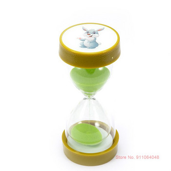 New Zodiac Anti-Fall Cleveglass Funny Children Timer Sand Clock Μοναδική διακόσμηση παιδικού δωματίου Αξεσουάρ επιφάνειας εργασίας Πράσινο Sandglass