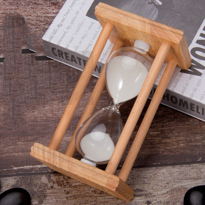 Antik homokóra időzítő szobadekoráció gyerekeknek, fehér/kék homok opció, 30 perces időzítő emlékeztető