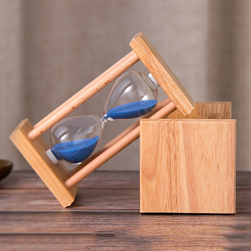 Antik homokóra időzítő szobadekoráció gyerekeknek, fehér/kék homok opció, 30 perces időzítő emlékeztető