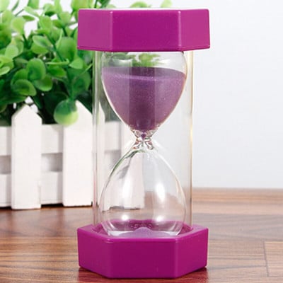 5/10/15/20/30 λεπτά Sandglass Sand Clock Egg Timer Kitchen Supplies Παιδικό παιχνίδι Δώρο Αξεσουάρ σπιτιού