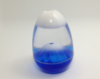 Δωρεάν αποστολή Hourglasses Up-Floating Sandglass Novelty Gift Volcano Shape Hourglass Innovative Gift Business Gift