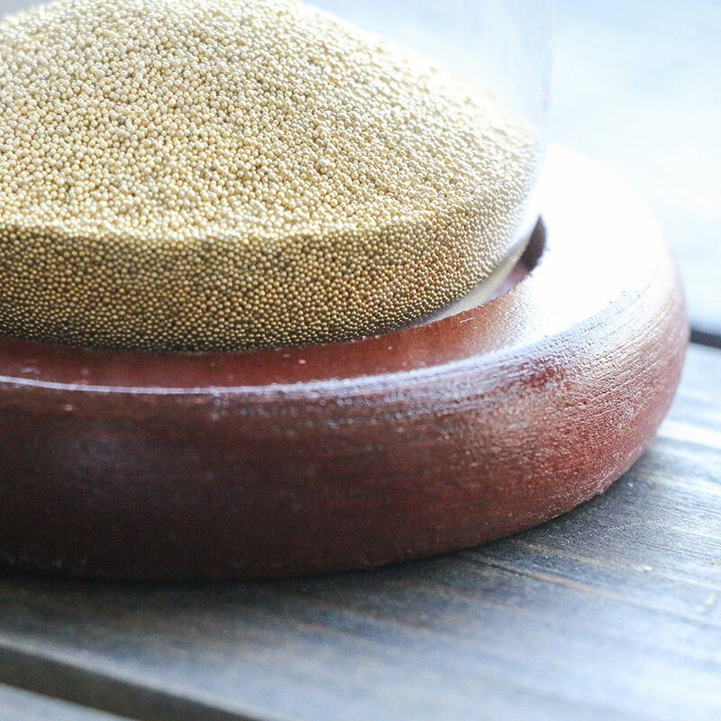 Vânzări calde 1 minut Cadou romantic clepsidra din lemn ornamente de aur sticlă de nisip artizanat ceas de nisip cu numărătoare inversă