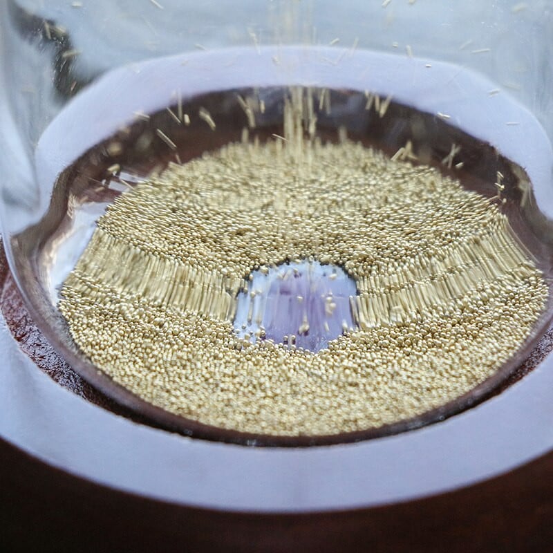 Vânzări calde 1 minut Cadou romantic clepsidra din lemn ornamente de aur sticlă de nisip artizanat ceas de nisip cu numărătoare inversă