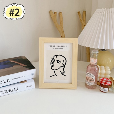 Ins Képkeret Dísz Festmény Keret Művészet Vászon Keretek Kézműves fotótartó Hálószoba Asztali Falakasztó Dekoráció