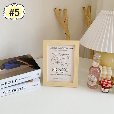 Ins Képkeret Dísz Festmény Keret Művészet Vászon Keretek Kézműves fotótartó Hálószoba Asztali Falakasztó Dekoráció