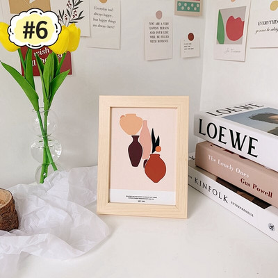 Ins Képkeret Dísz Festmény Keret Művészet Vászon Keretek Kézműves fotótartó Hálószoba Asztali Falakasztó Dekoráció