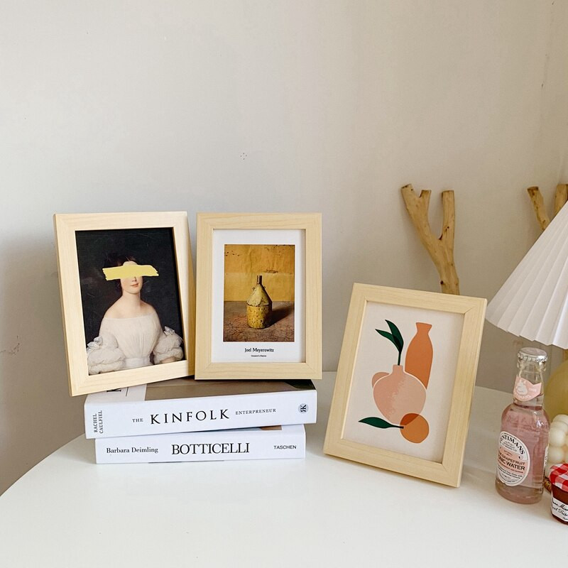 Ins Képkeret Dísz Festmény Keret Művészet Vászon Keretek Kézműves fotótartó Hálószoba Asztali Falakasztó Dekoráció