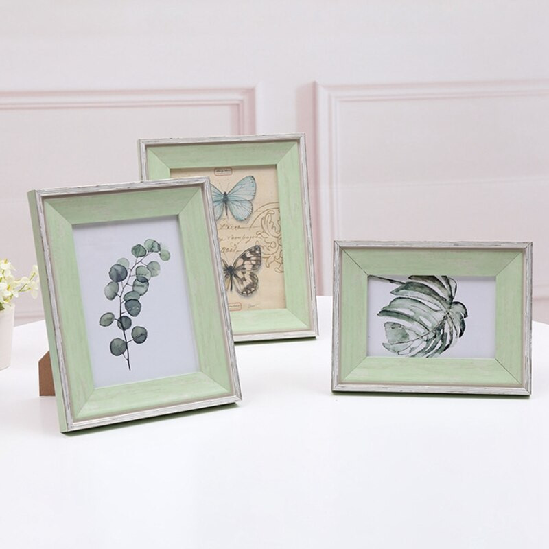 Ramă foto retro Ramă foto nordică din lemn pentru birou, cutie foto pentru agățat pe perete, masă, cadouri, decorațiuni, artizanat, 5/6/7/8/10 inch