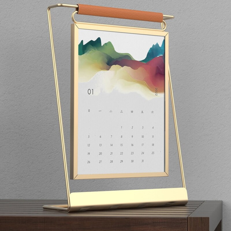 Ramă foto din metal de 8 inchi Suport de afișare pentru meniu de masă cu două fețe Suport pentru semne de birou Suport numere pentru masă de nuntă Cadru de listare de prețuri