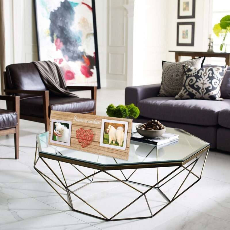 Ramă foto pentru câine din lemn în formă de inimă Ramă foto cadou cadou Artizanat din lemn pentru acasă, dormitor, sufragerie, furnituri pentru cadou