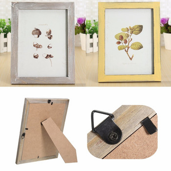15X20cm 9X13cm Дървена рамка за снимки за многократна употреба Дървена рамка за картина на платно Стенно изкуство Аксесоари за декорация на дома