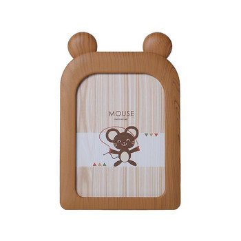 Ins Wind Cute Creative Σετ κορνίζες 7 ιντσών Cartoon Bear Deer Πλαίσιο Παιδικό Δωμάτιο Διακόσμηση τοίχου Διακοσμητικά επιτραπέζιας οθόνης