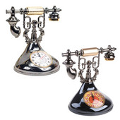 Retro model telefona Budilica Kreativni mjerač vremena Desktop ukras za dom Dječja soba Dekoracija noćnog ormarića