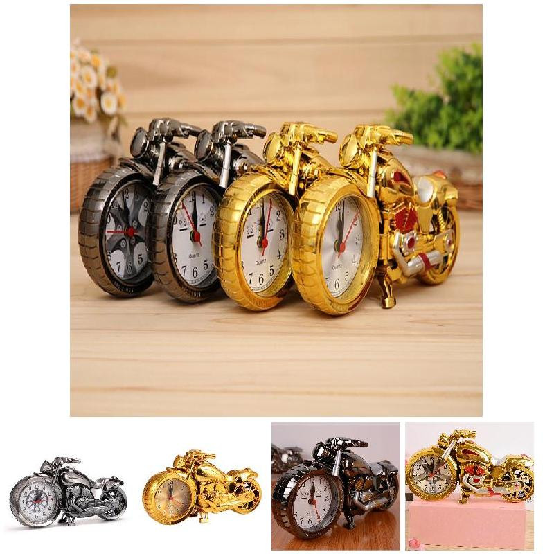 Forma Ceas Deșteptător Motocicletă Cadouri Retro Creative Mobilier de lux Boutique Decorator Casă PR Reducere