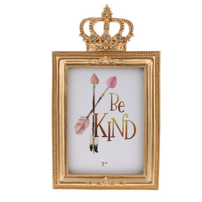 Gyanta képkeret barokk luxus stílusú lakberendezési lakberendezési esküvői party Favor Office Home Display